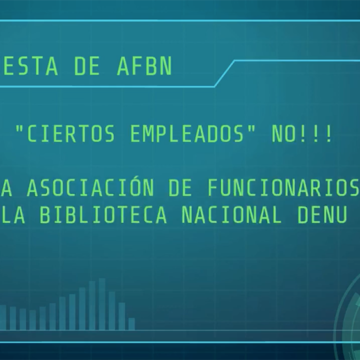 AFBN Responde A Directora De La Biblioteca Nacional De Uruguay